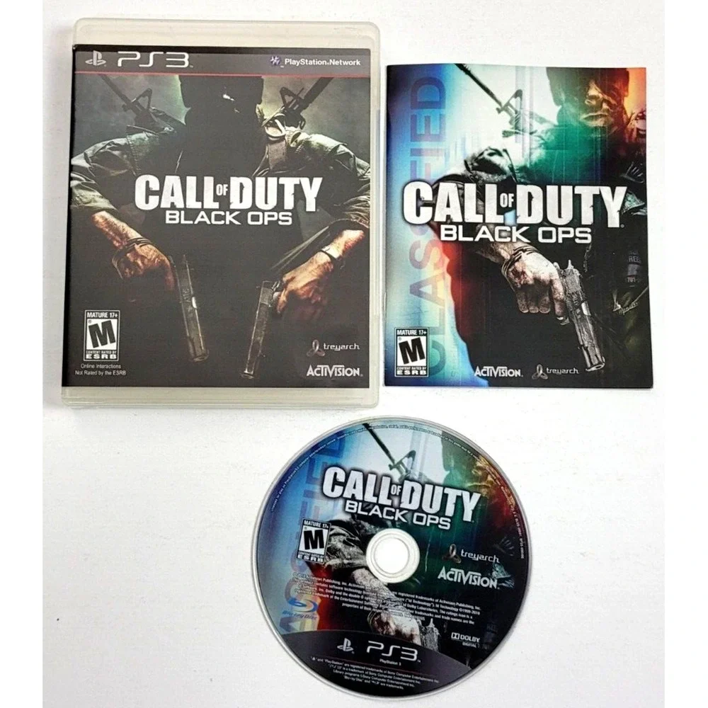 CALL OF DUTY: BLACK OPS - PS3 GAME‎ - COMPLETE! PLAYSTATION 3 GAME